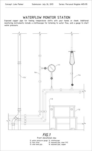 Luke Huntington Palmer Waterflow Monitor Station